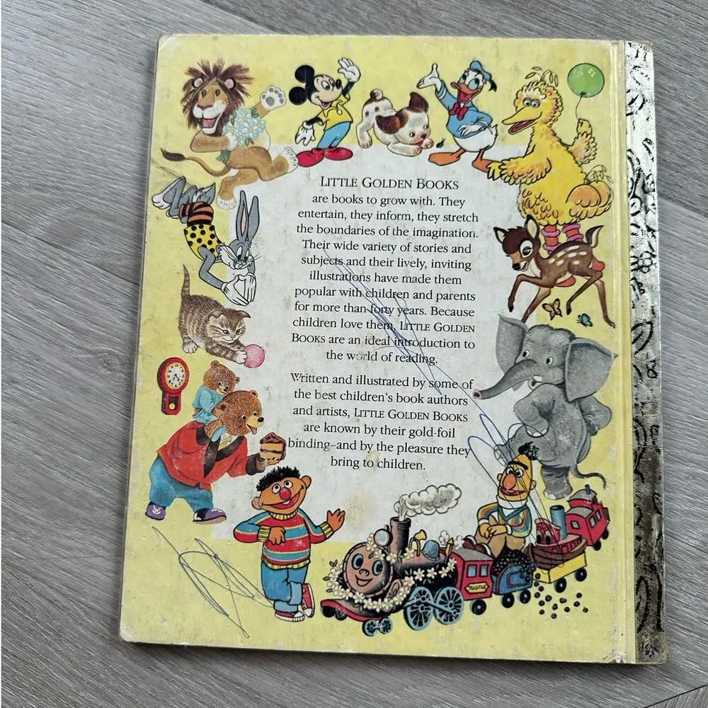 Little Golden Book 101 Dalmatians Book Disney 1985